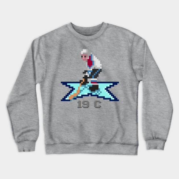 16-Bit Legend Joe Sakic Crewneck Sweatshirt by BLH